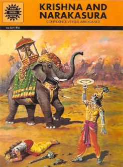 Krishna and Narakasura